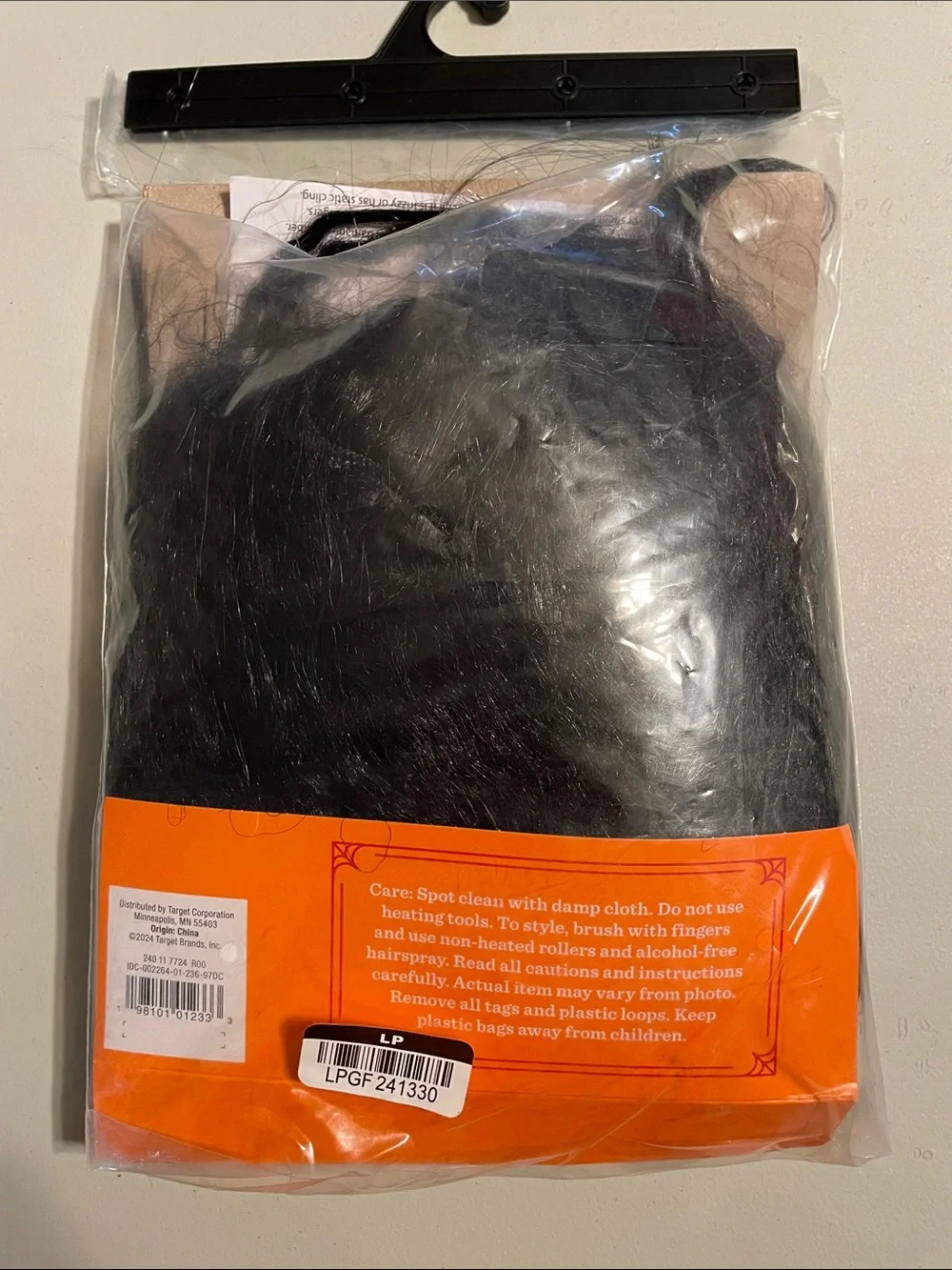 Halloween Black Adult Jammin' Rocker Wig - Black New